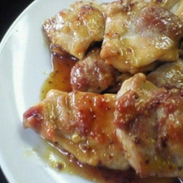 油不使用 ハニーマスタードチキン レシピ 作り方 By 鎌倉梅子 楽天レシピ